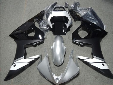 2003-2005 Black Yamaha YZF R6 Motorcycle Fairing Kit Canada