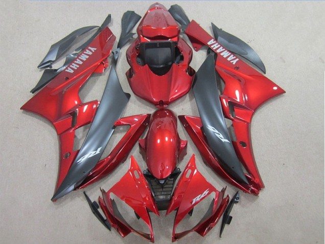 2006-2007 Red Yamaha YZF R6 Motorbike Fairing Canada 2006-2007 Red Yamaha YZF R6 Motorbike Fairing Canada