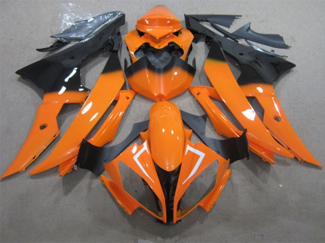 2008-2016 Orange Yamaha YZF R6 Motorcycle Fairings Canada 2008-2016 Orange Yamaha YZF R6 Motorcycle Fairings Canada