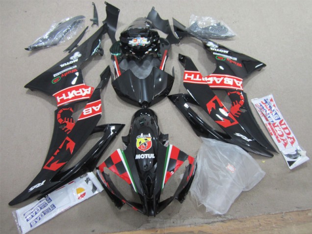 2008-2016 Black White Motul Yamaha YZF R6 Motorbike Fairing Canada 2008-2016 Black White Motul Yamaha YZF R6 Motorbike Fairing Canada
