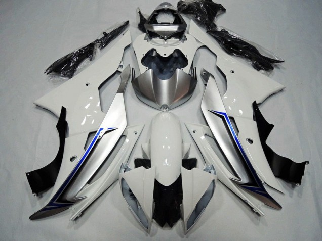 2008-2016 White Black Blue Yamaha YZF R6 Motorcycle Replacement Fairings Canada 2008-2016 White Black Blue Yamaha YZF R6 Motorcycle Replacement Fairings Canada
